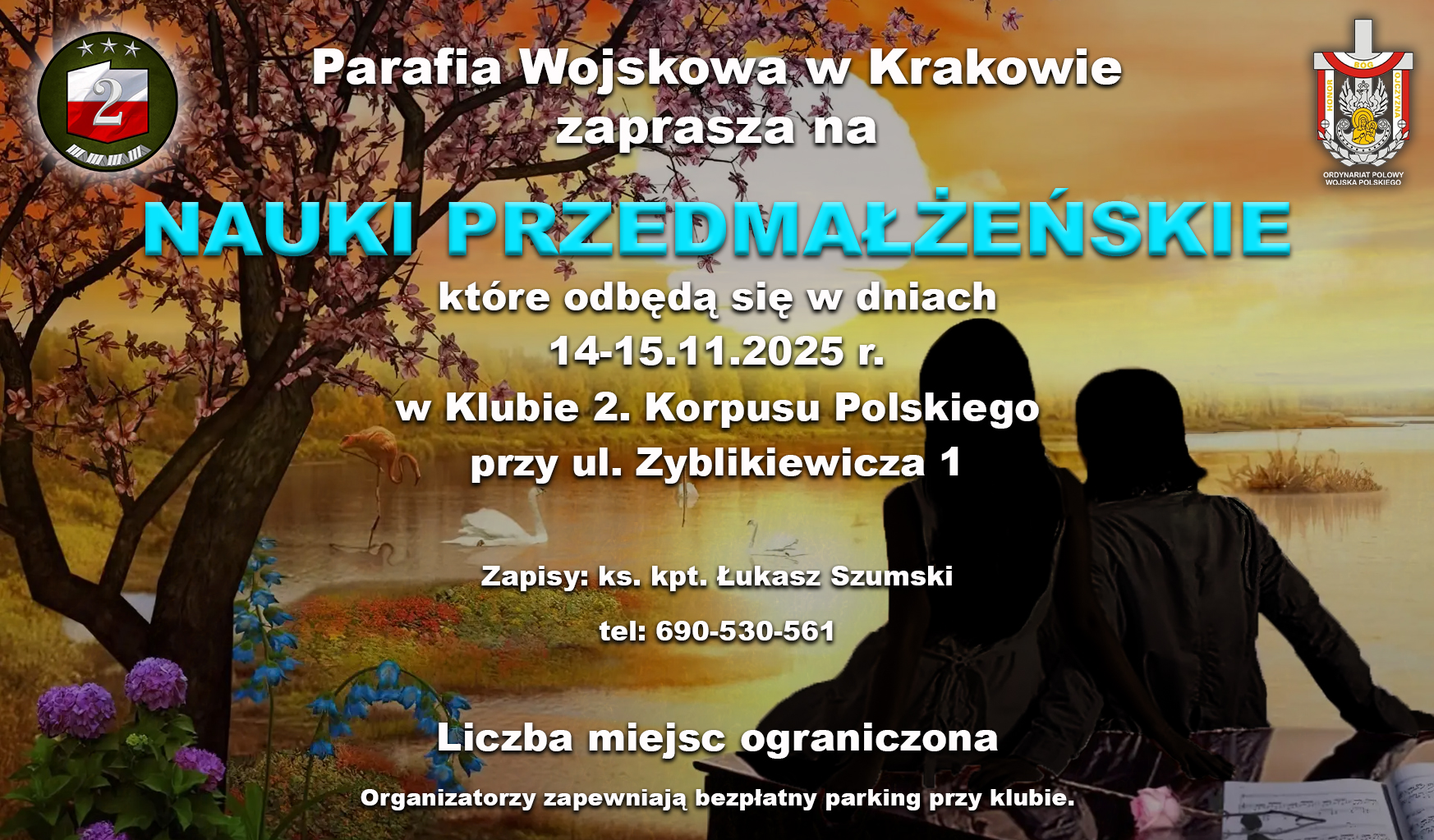 Zapraszamy na kurs przedmałżeński